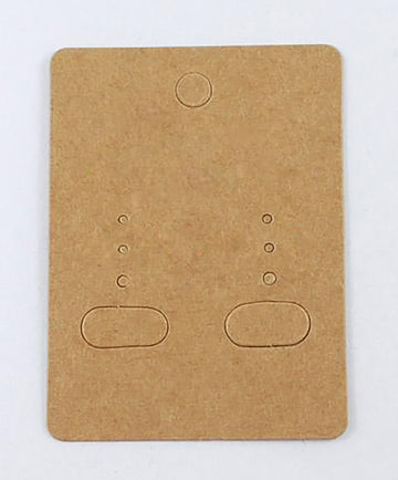 20 Pcs, 67x50mm, Paper Jewelry Earrings Display Card